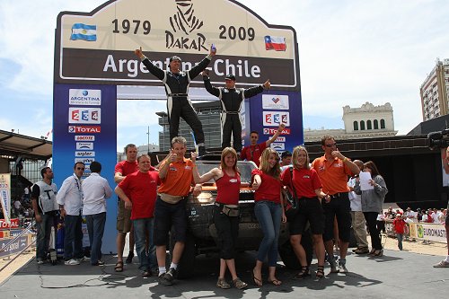 Dakar: VB Rallyracing met Desert Warrior in veilige haven
